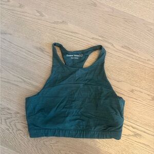Outdoor Voices Deep Teal Racerback Bra